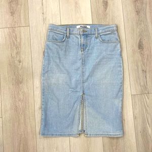 Designer Denim Skirt